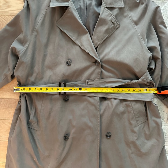 Men’s Unbranded Rain Trench - Taupe 44R - Picture 3 of 7